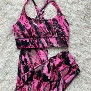 Lulu Set Pink and Black
